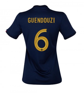 Maillot de foot France Matteo Guendouzi #6 Domicile Femmes Monde 2022 Manches Courte